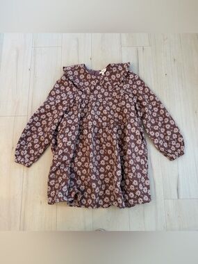 NWT bohme Mauve Floral Mini Dress with Pink Flowers